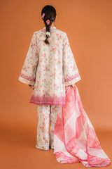 PARADISE GLAZE-3PC PRINTED LAWN SUIT