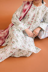 SUBTLE ALLURE-3PC PRINTED LAWN SUIT