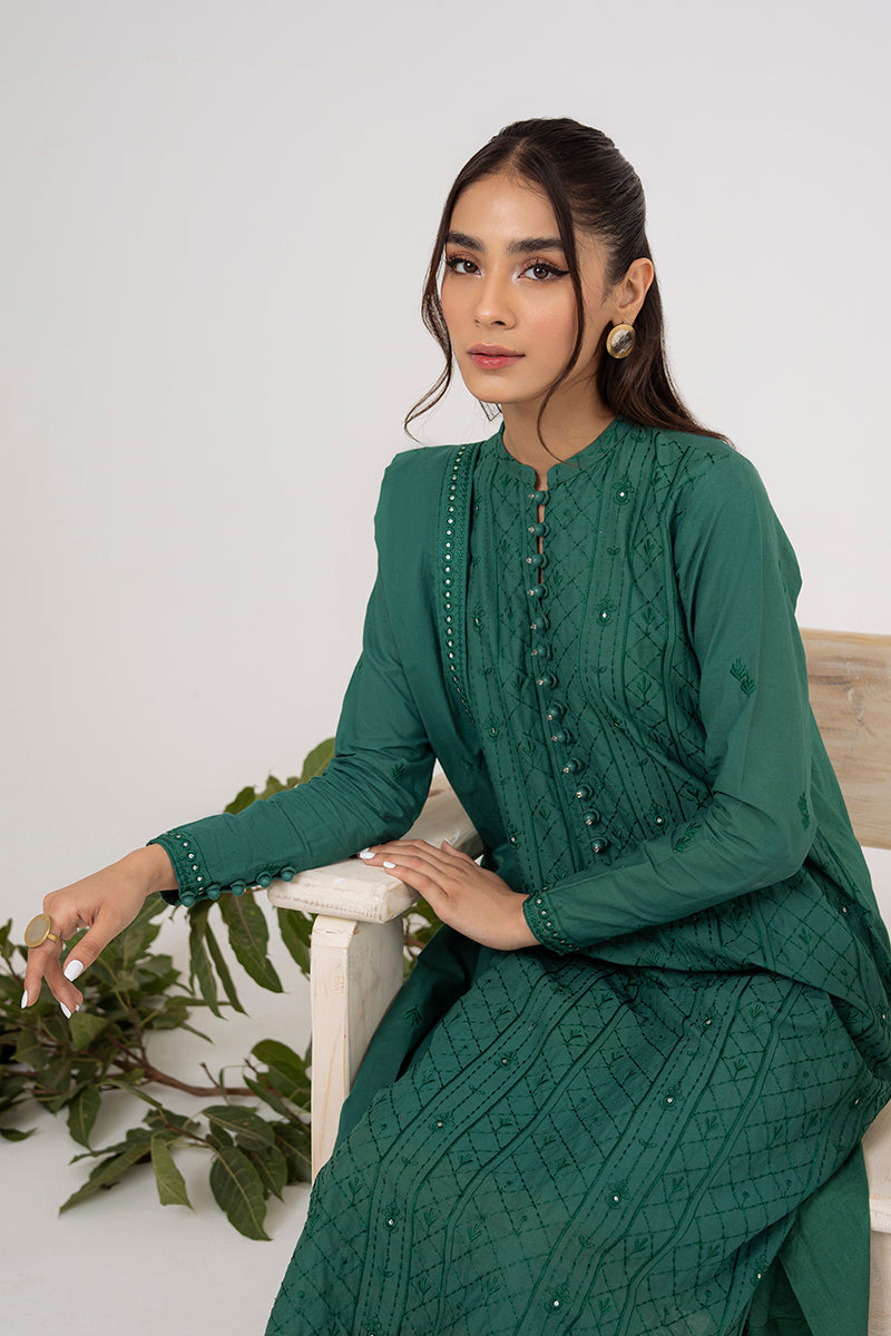 EVERGREEN CHARM-2PC (SHIRT & DUPATTA)