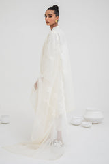 PRISTINE WHITE-2PC(SHIRT & DUPATTA)