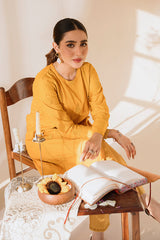 CREAM BRULEE-2PC (SHIRT & TROUSER)