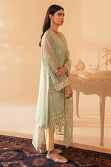 JADE BLAZE NET-2PC(SHIRT & DUPATTA)