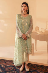 JADE BLAZE NET-2PC(SHIRT & DUPATTA)
