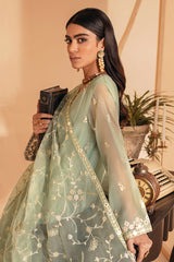 JADE BLAZE NET-2PC(SHIRT & DUPATTA)