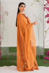 BURNT GLAZE-2PC KHADDI EMBROIDERED SUIT