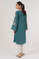 SYLVAN TEAL LAWN SHIRT