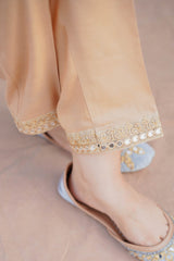 SEQUIN EMB PANTS 3