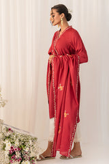 ROSE WOOD-2PC (SHIRT & DUPATTA)