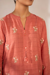 CAMELLIA ROSE-2PC (SHIRT & TROUSER)