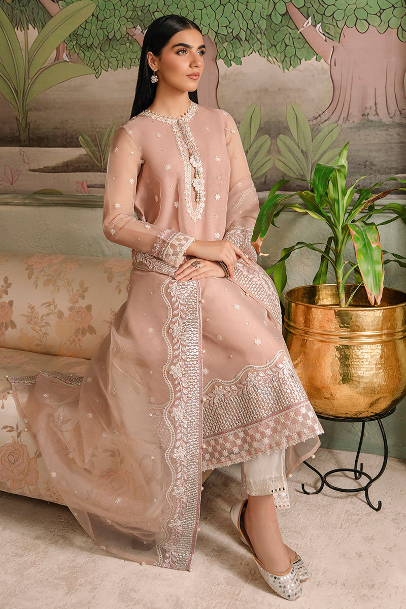 ROSE DUST-2PC (SHIRT & DUPATTA)