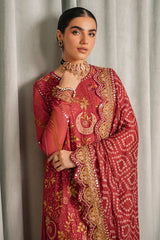 SCARLET-2PC CHIFFON EMBROIDERED PRET