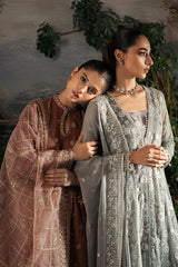 WHIMSICAL ZEST-3PC VELVET EMBROIDERED SUIT