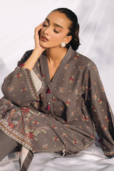 CHARCOAL SKY-2PC KHADDAR SUIT