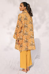 FLORAL GOLD-2PC LINEN SUIT