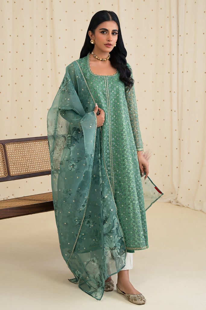RANG E AFTAB-ORGANZA 2 PIECE