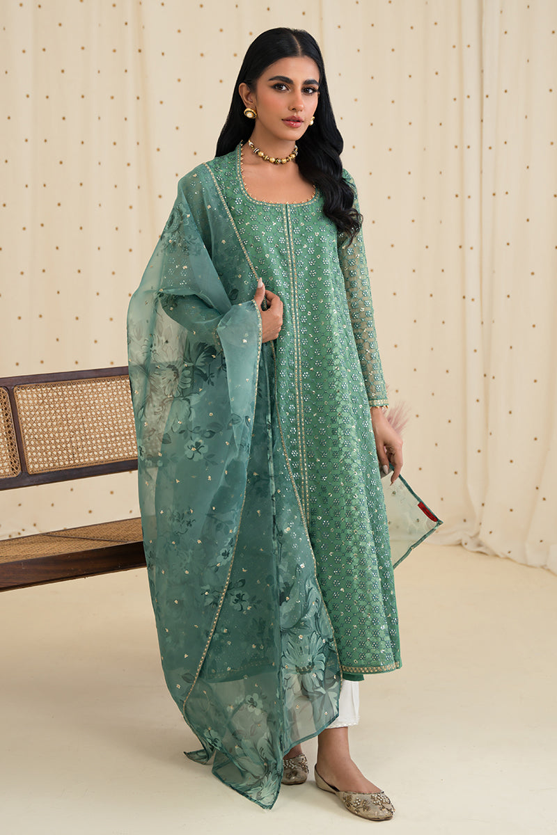 RANG E AFTAB-ORGANZA 2 PIECE