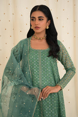 RANG E AFTAB-ORGANZA 2 PIECE