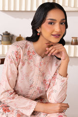 FLORAL FIESTA-3 PIECE PRINTED LAWN SUIT