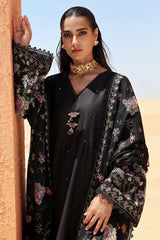 DEEP SHADOW-3 PIECE EMBROIDERED LAWN SUIT