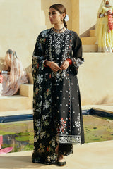 RUSTIC AURA-3 PIECE LAWN EMBROIDERED SUIT