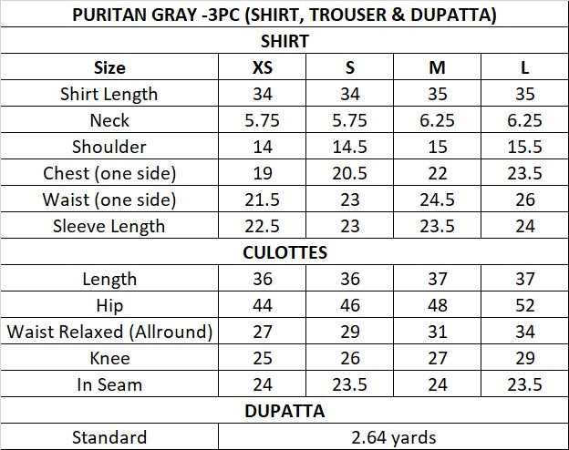 Size Guide