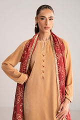 SAFFRON DUST-2PC (SHIRT & DUPATTA)