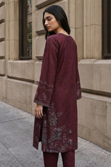 SCARLET MELODY-2PC KHADDAR PRINTED SUIT