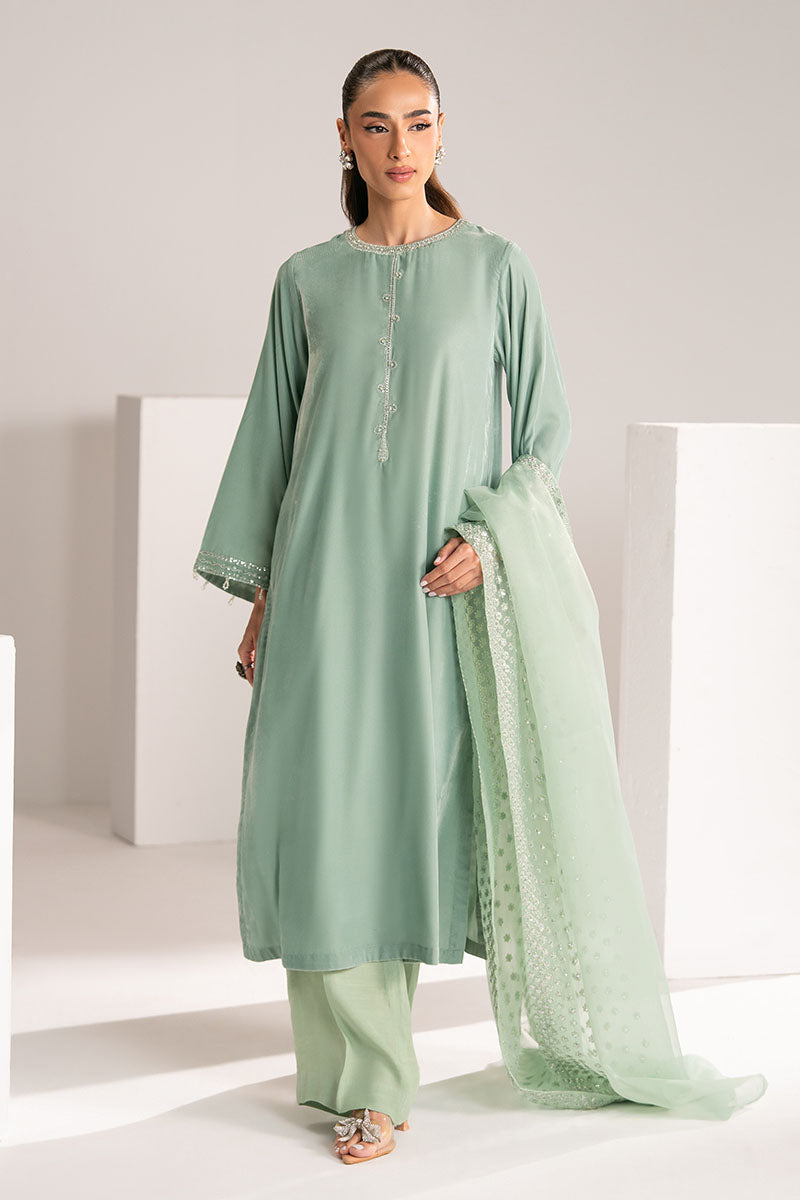 MINT VEIL-2PC (SHIRT & DUPATTA)