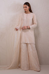 SUNSET BLUSH-3PC (SHIRT, TROUSER & DUPATTA)