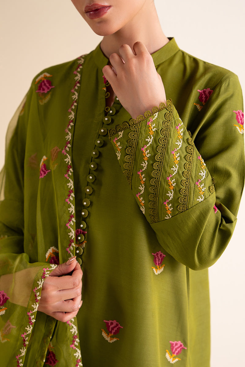 OLIVE BRANCH-2 PIECE (SHIRT & DUPATTA)