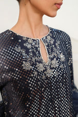 WHISPERING WILLOW-3PC SILK EMBROIDERED PRET