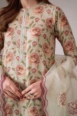 MOSS GLOW-2 PC (SHIRT & DUPATTA)