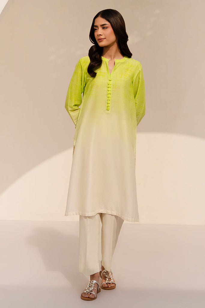 LIME AURA-2 PIECE (SHIRT & TROUSER)