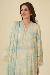 AMBROSIA-2PC (SHIRT & DUPATTA)