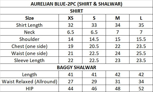 Size Guide