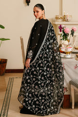 NOIR ORNATE-3 PIECE EMBROIDERED LAWN SUIT