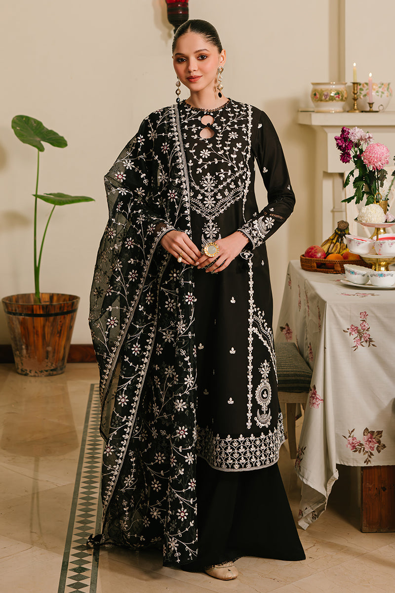 NOIR ORNATE-3 PIECE EMBROIDERED LAWN SUIT