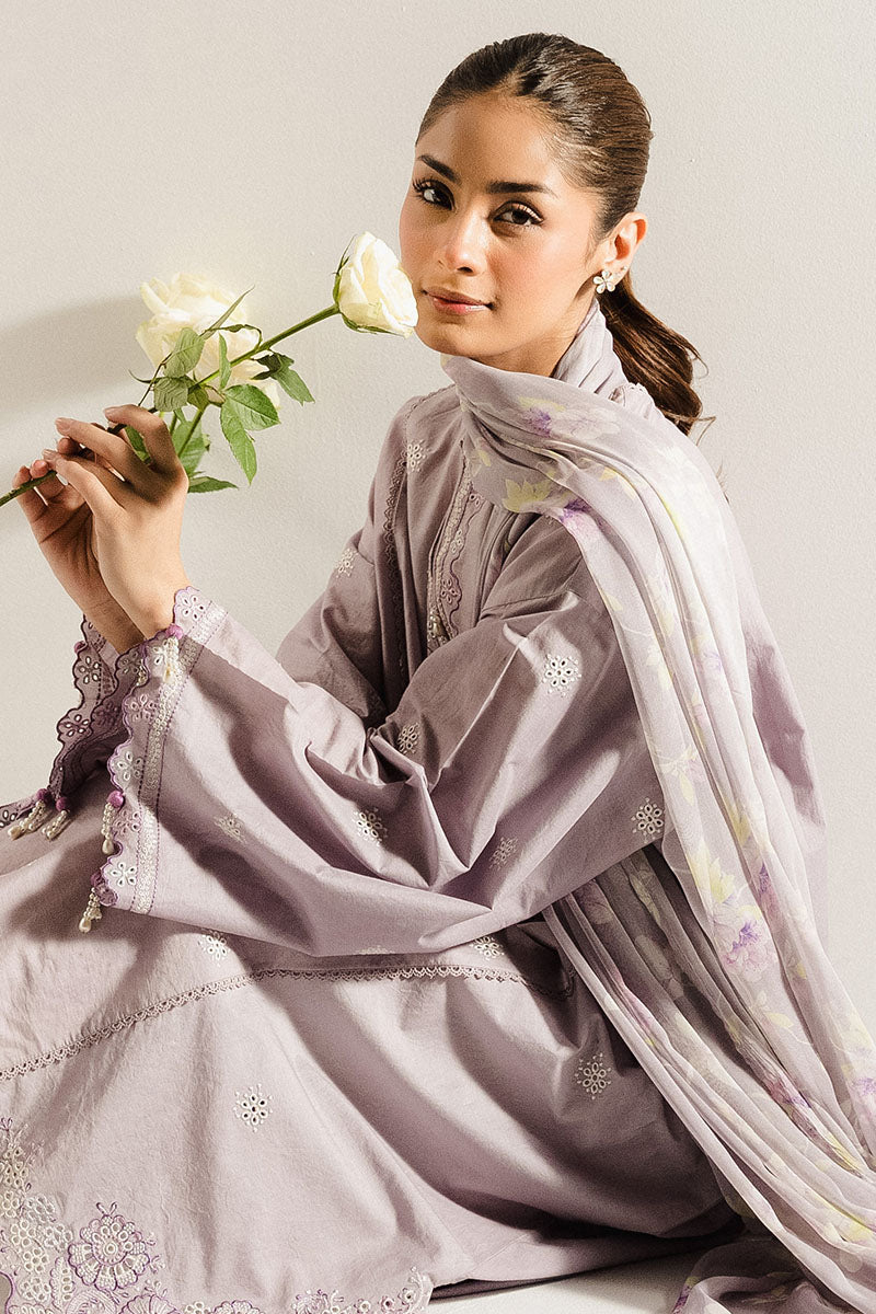THISTLE BLOOM-2PC (SHIRT & DUPATTA)