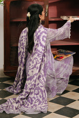 FLORAL MUSK-3PC PRINTED CAMBRIC SUIT