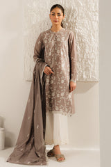 TRANQUIL HAZE-2PC (SHIRT & DUPATTA)