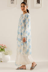 AQUATIC MAZE-2PC (SHIRT & DUPATTA)