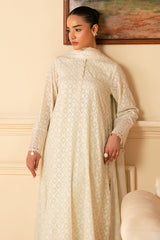 SOFT BREEZE-4 PIECE EMBROIDERED CHIFFON SUIT