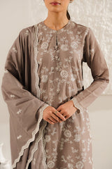 TRANQUIL HAZE-2PC (SHIRT & DUPATTA)
