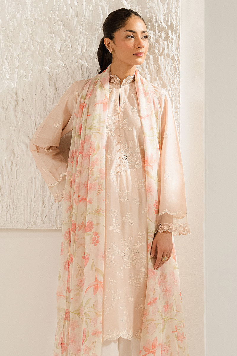 DITSY GLOW-2PC (SHIRT & DUPATTA)