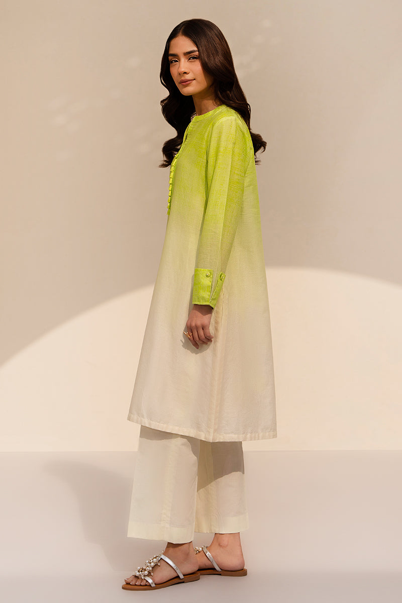 LIME AURA-2 PIECE (SHIRT & TROUSER)