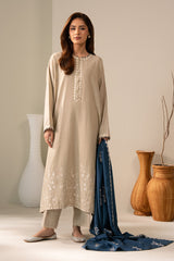 PEARL BLUE-2PC (SHIRT & DUPATTA)