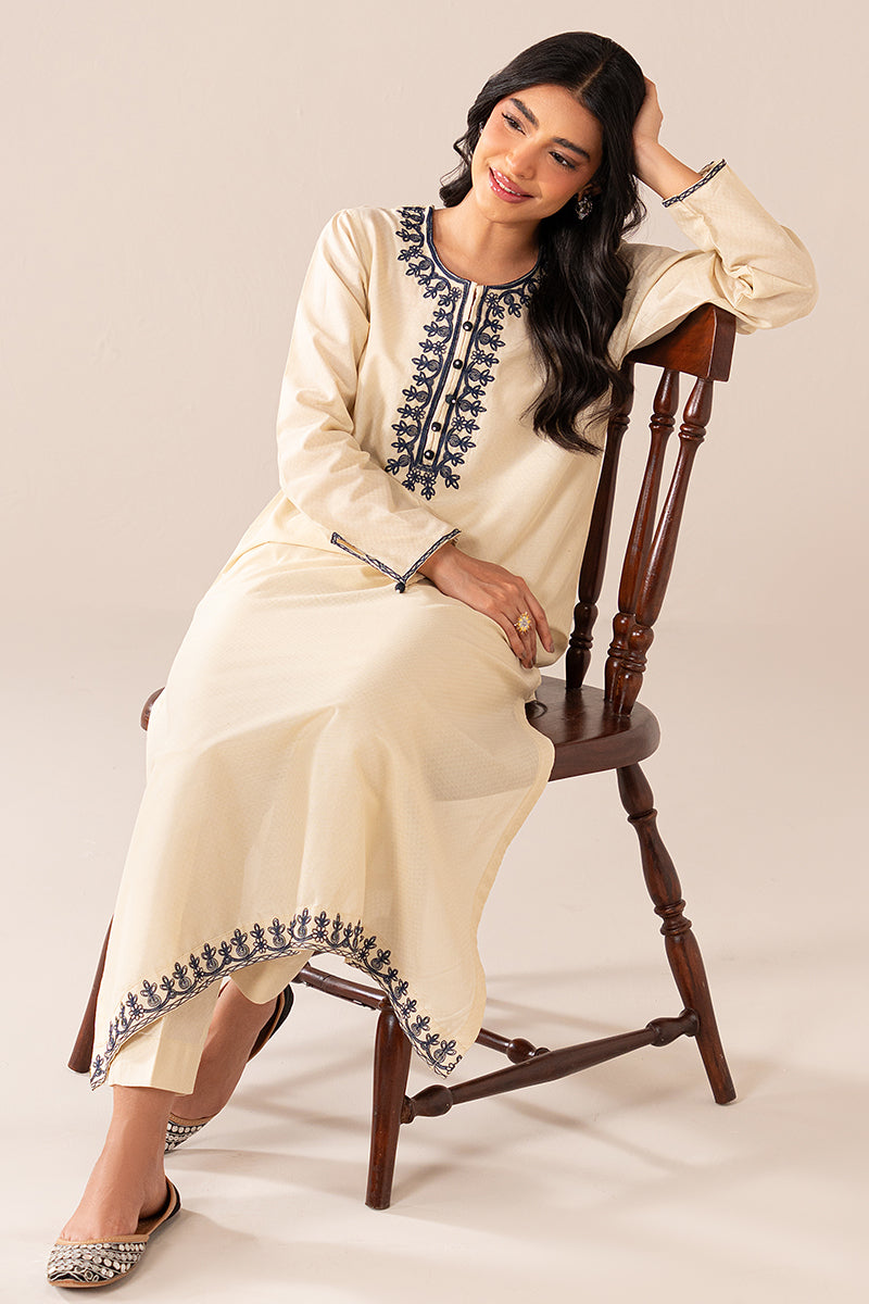 PISTACHIO GRACE-2 PIECE EMBROIDERED SUIT