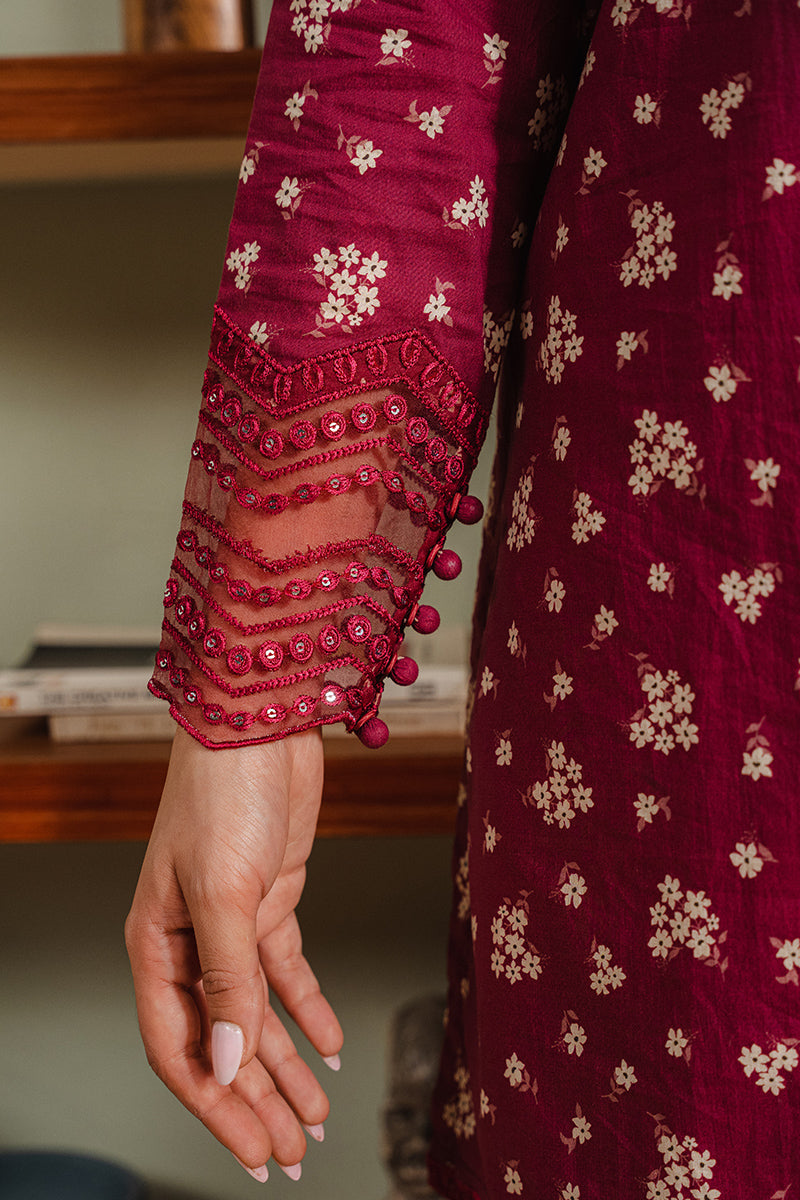 MAJESTIC MAROON-2PC (SHIRT & TROUSER)