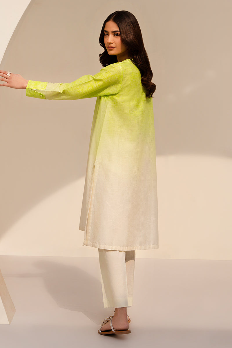 LIME AURA-2 PIECE (SHIRT & TROUSER)