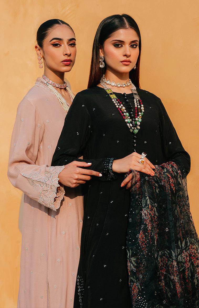 BLACK DAHLIA-2 PIECE (SHIRT & DUPATTA)